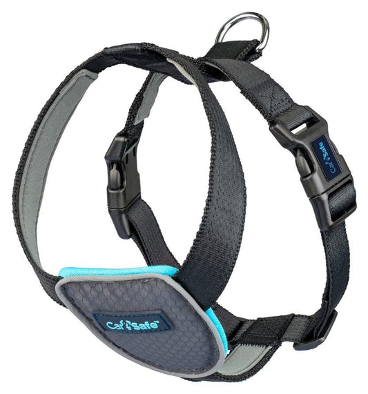 CarSafe Dog Travel Harness Black XSmall