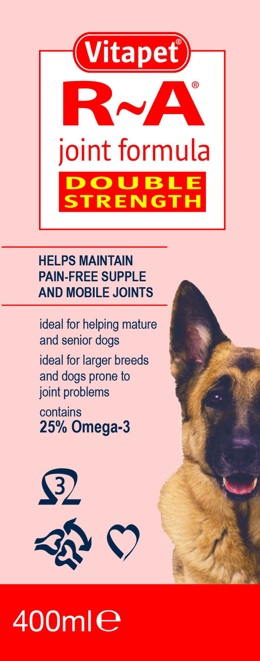 Vitapet Dog Double Strength R A Joint Formula 400ml
