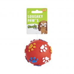 Squeaky Paw Dog Toy Pm £1.49, 3"