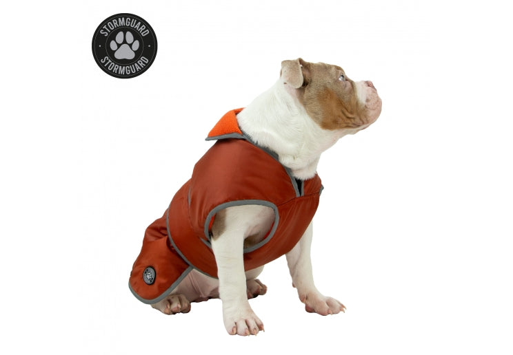 Stormguard Dog Coat Terracotta S/M