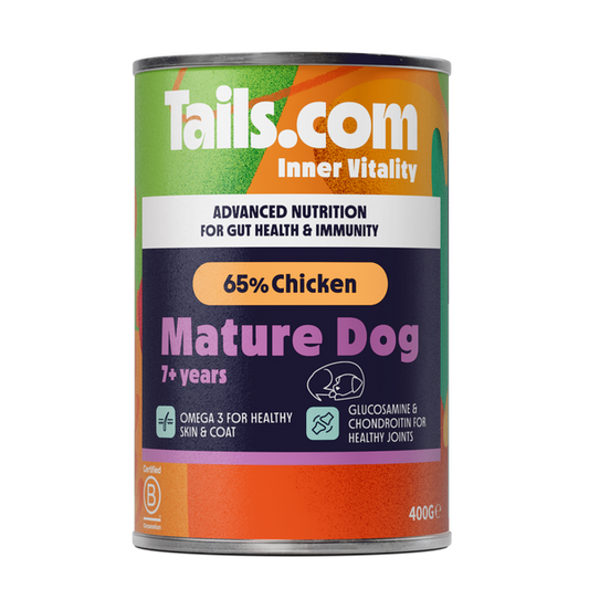 Tails.com Inner Vitality Mature Chicken Can 400g