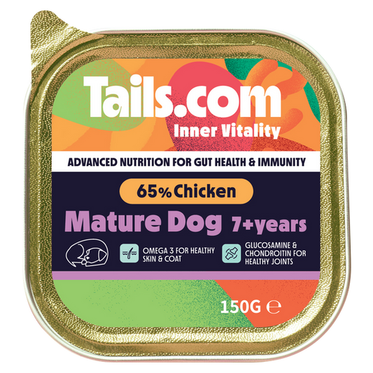 Tails.com Inner Vitality Mature Chicken Alu Tray 150g