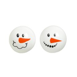 Christmas Good Boy Snowman Faceball