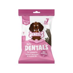 Denzel's Daily Dentals for small dogs & Puppies, 7pk