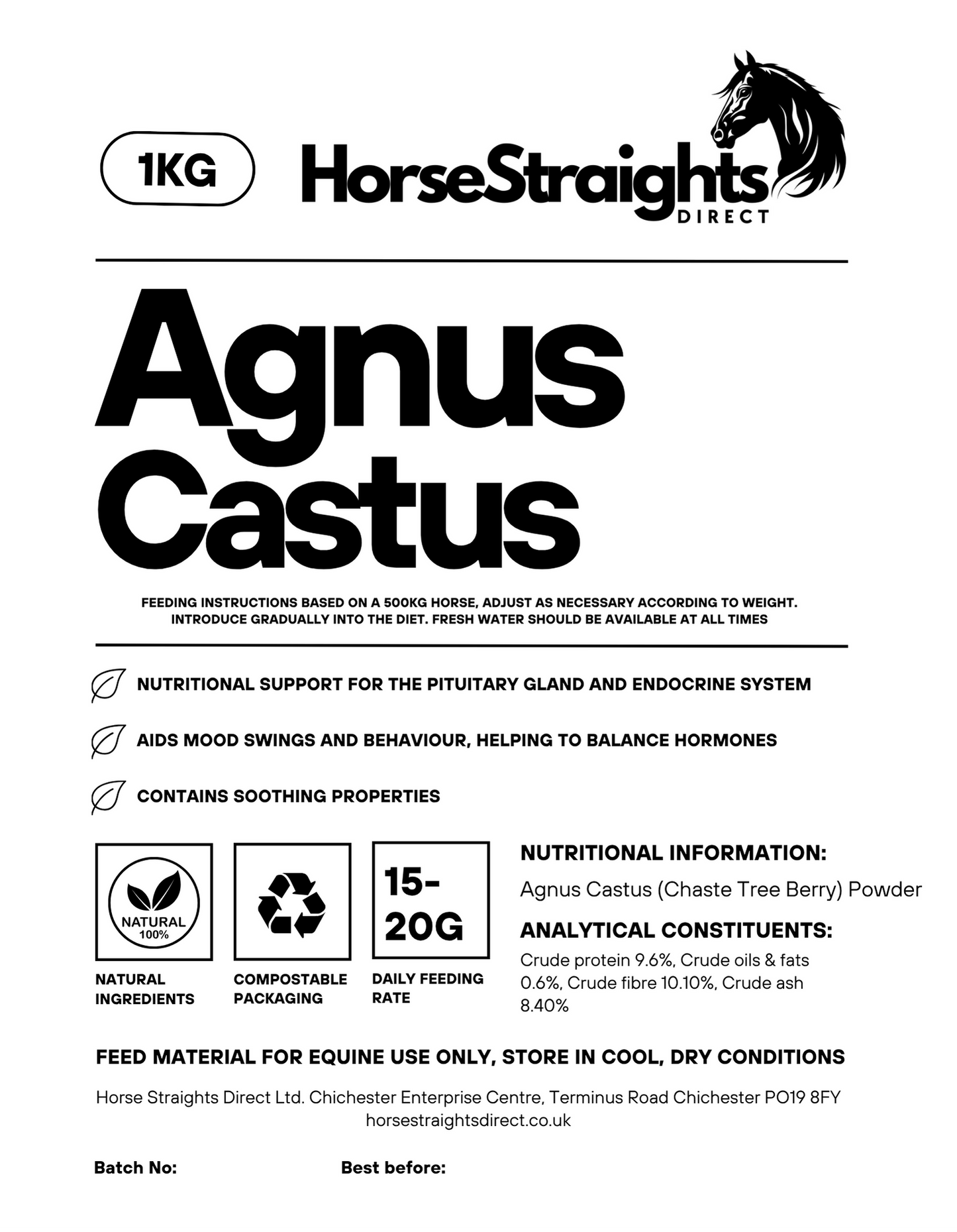 Agnus Castus Powder