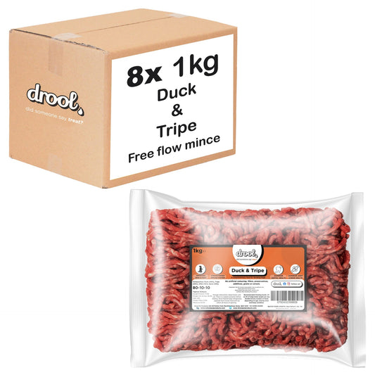Drool Mince Freeflow Duck & Tripe 1kg