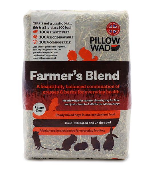 NEW Pillow Wad Farmers Blend 2kg