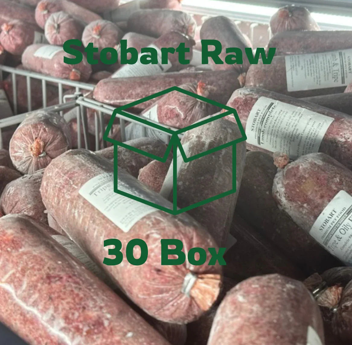 Stobart Raw Dog food - Box of 30 rolls