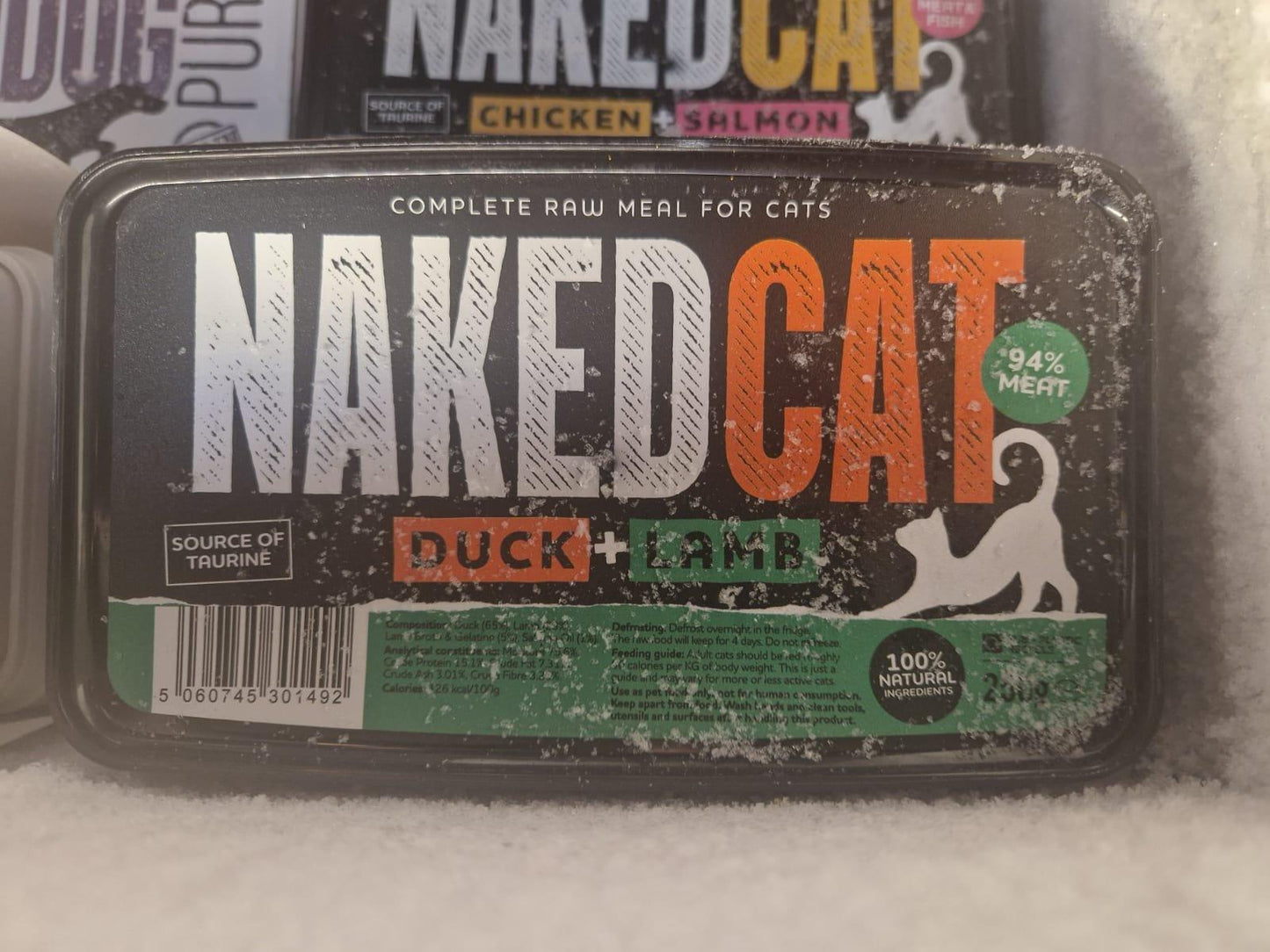 NAKED CAT Duck & Lamb 250g