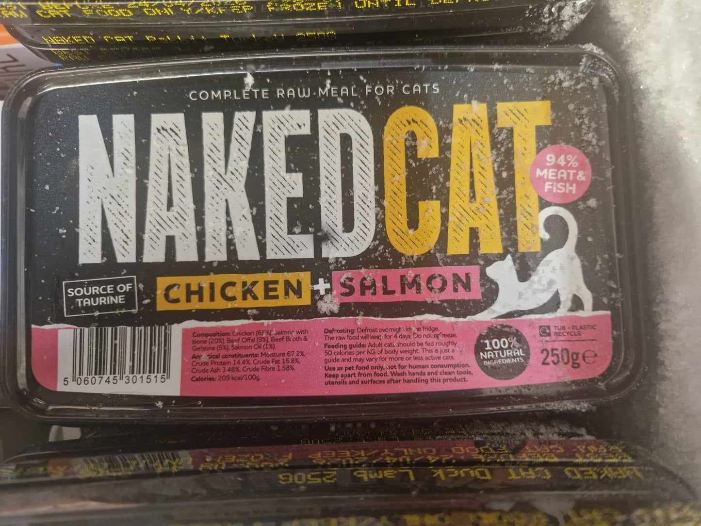 NAKED CAT Chicken & Salmon 250g