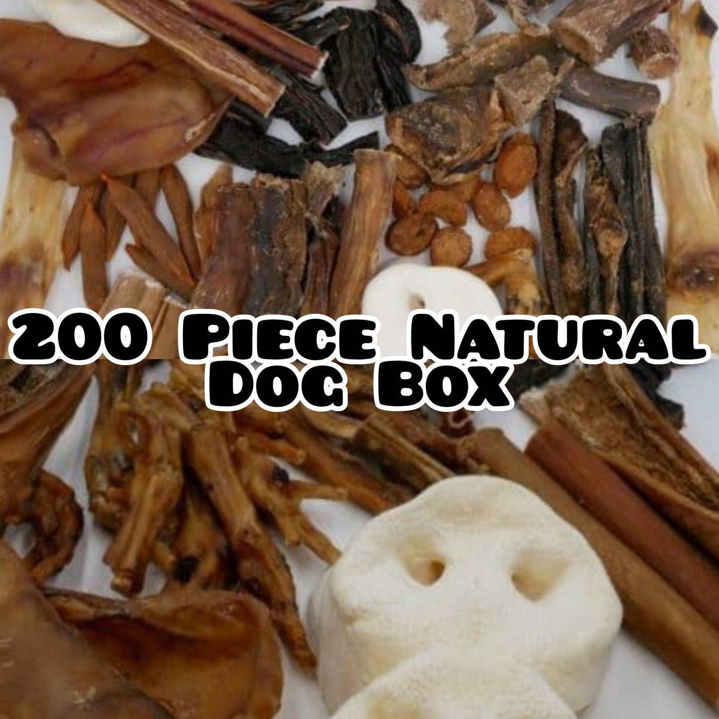 Super XL 200 Piece Treat Box | 100% Natural Dog Treats