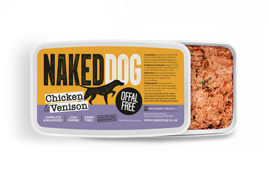 Naked Dog Original Chicken & Venison (Offal Free)