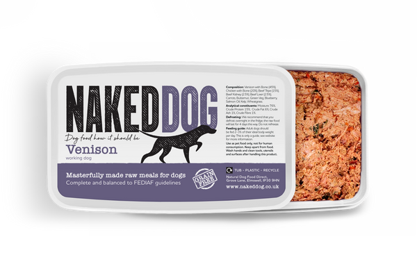 NAKEDDOG Original Venison 2x500g