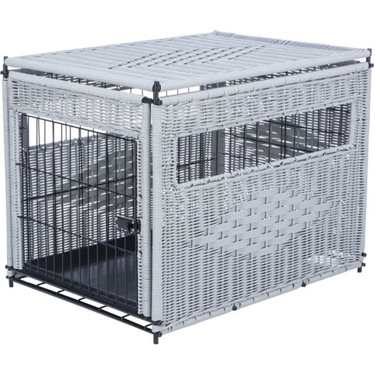 Home crate, poly-rattan