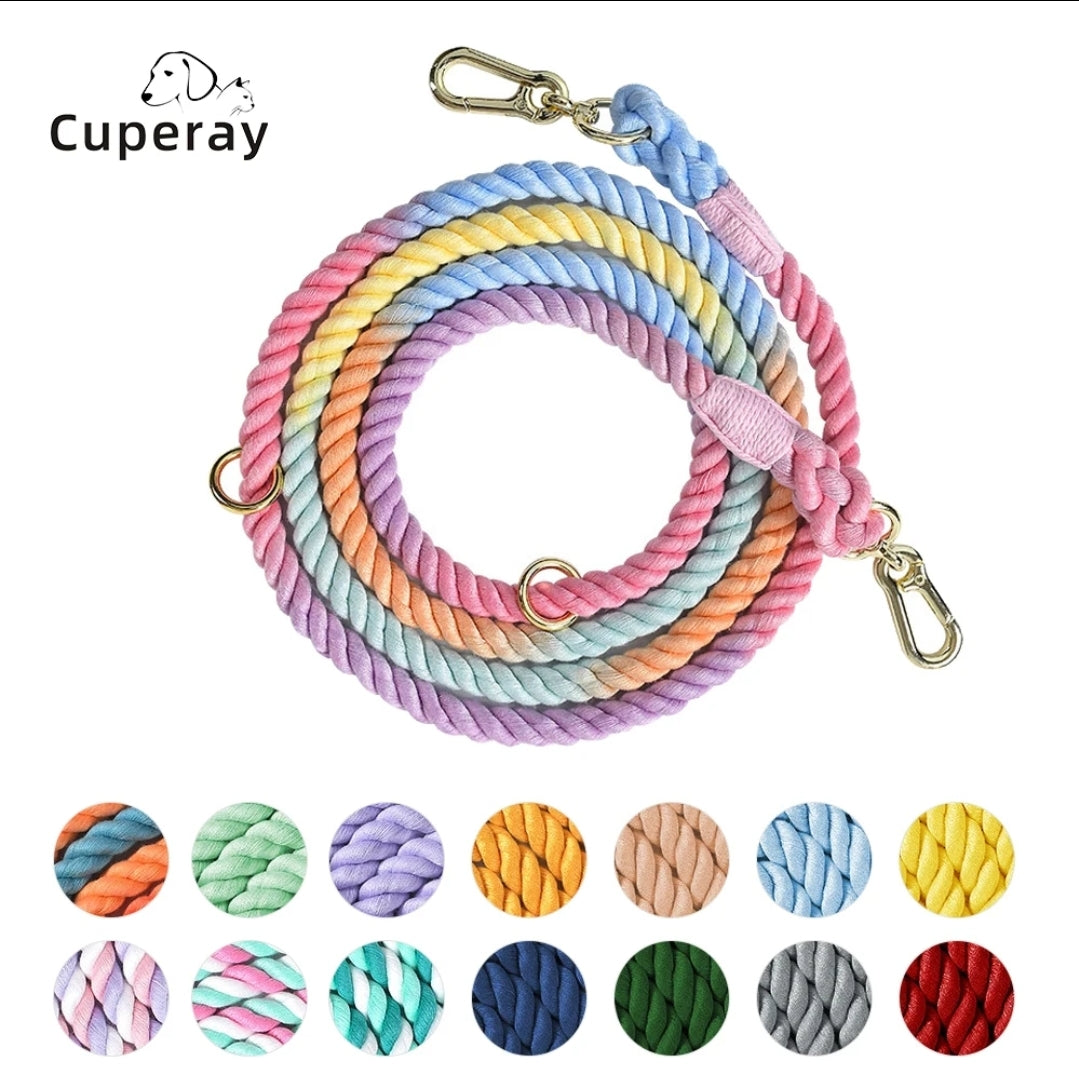 Dog Braided Leash Slip Rope