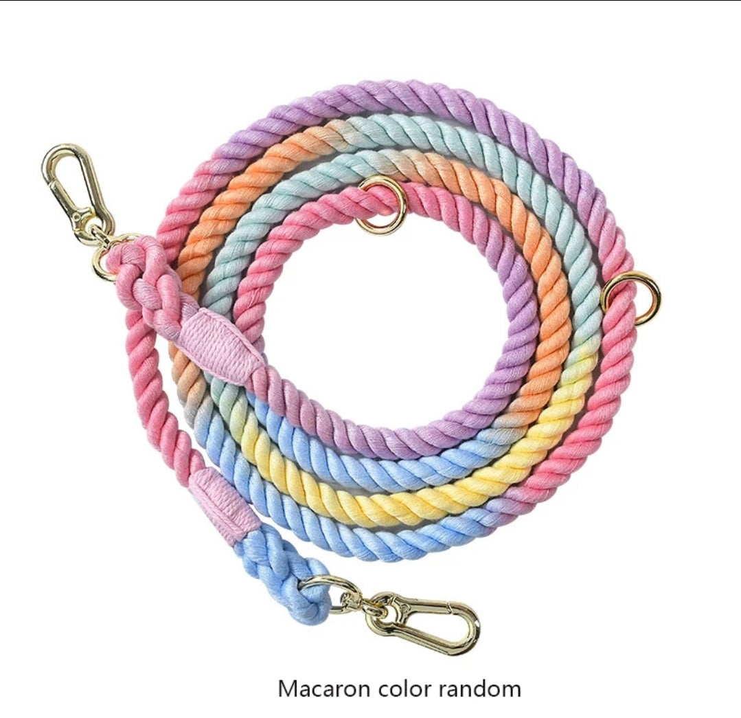 Dog Braided Leash Slip Rope