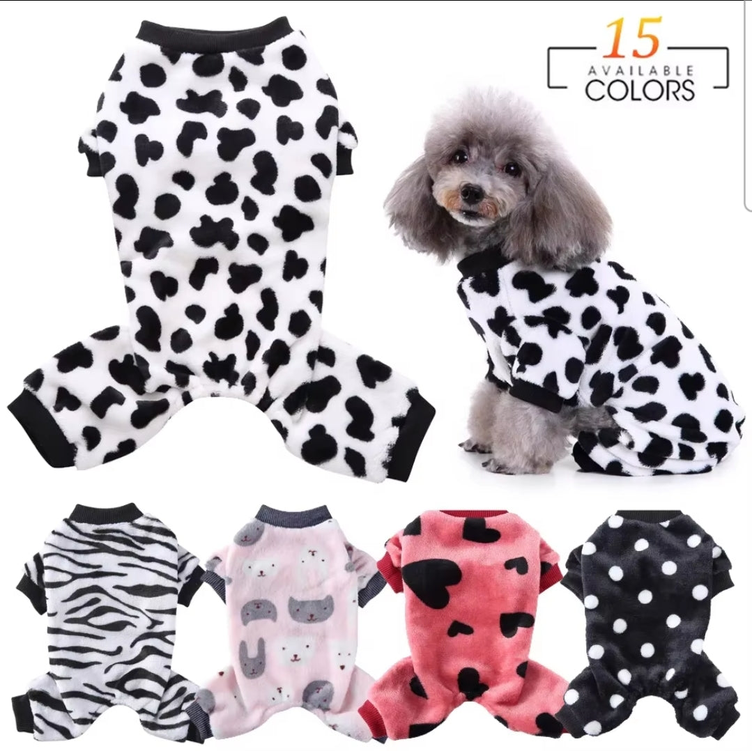 Dog Winter Pajamas - Supersoft