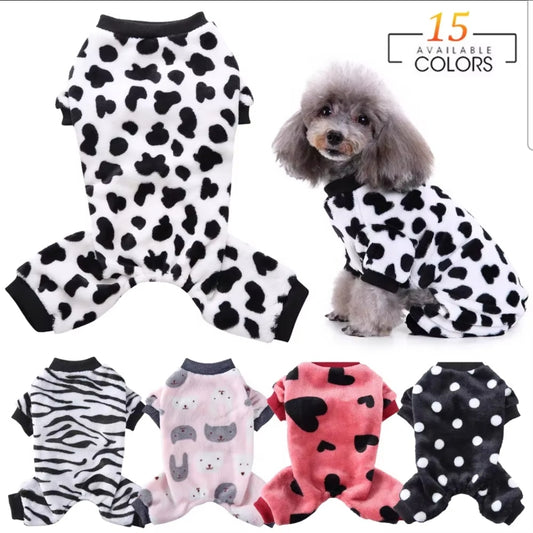 Dog Winter Pajamas - Supersoft