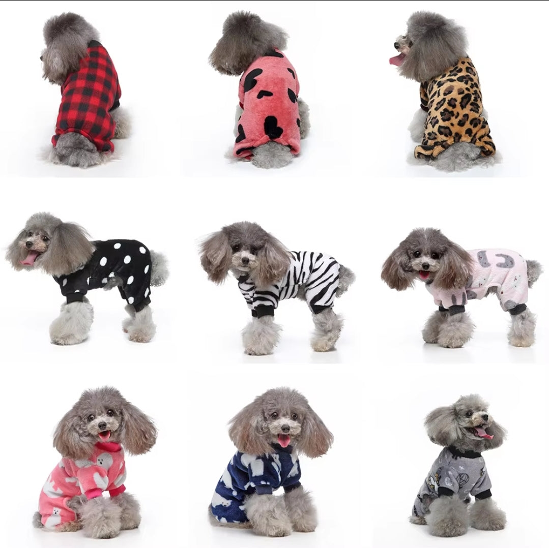 Dog Winter Pajamas - Supersoft