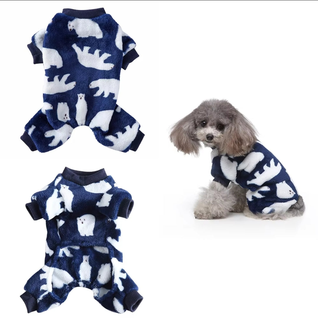 Dog Winter Pajamas - Supersoft