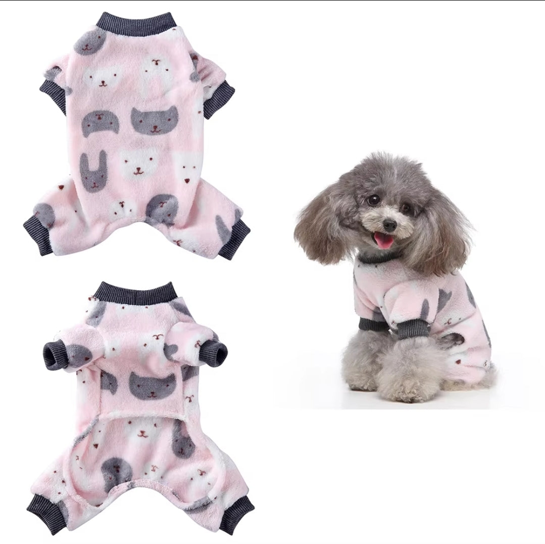 Dog Winter Pajamas - Supersoft