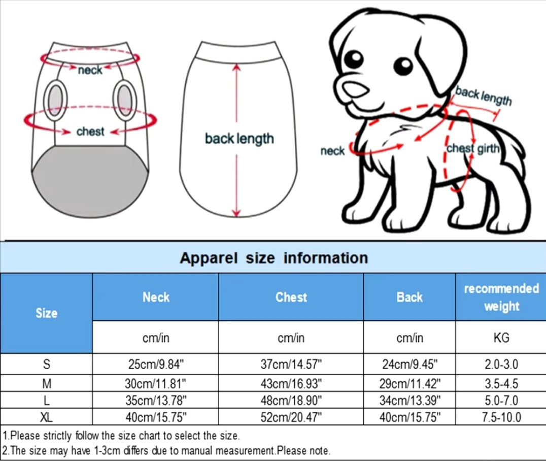 Dog Winter Pajamas - Supersoft