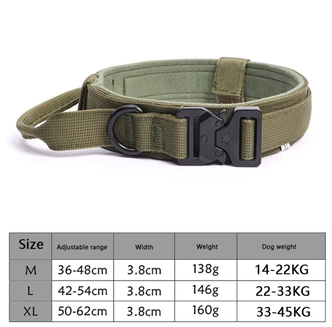 New Tactical Dog Collar