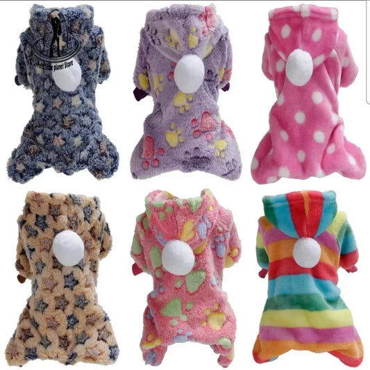 Dog Plush Pajamas - Supersoft