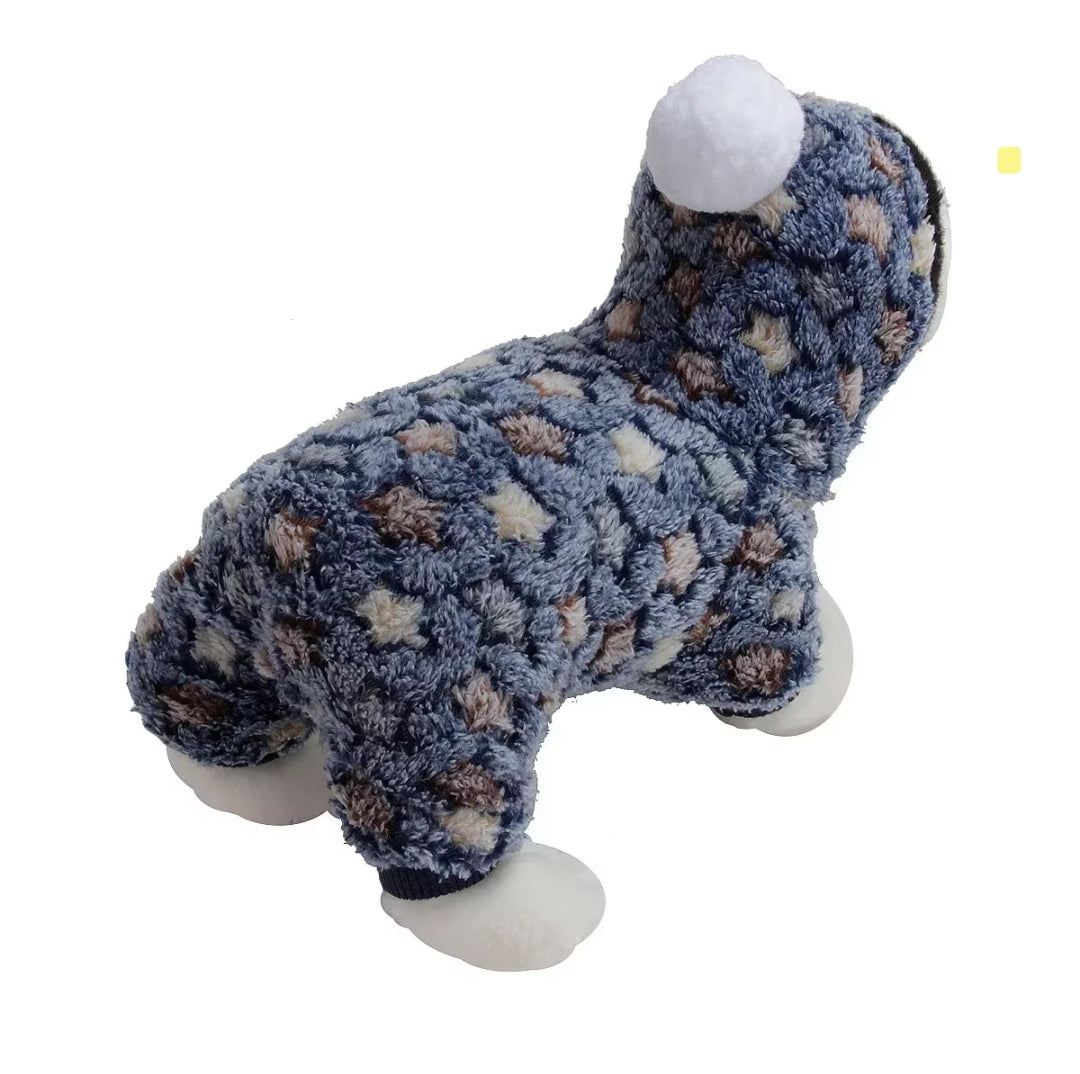 Dog Plush Pajamas - Supersoft