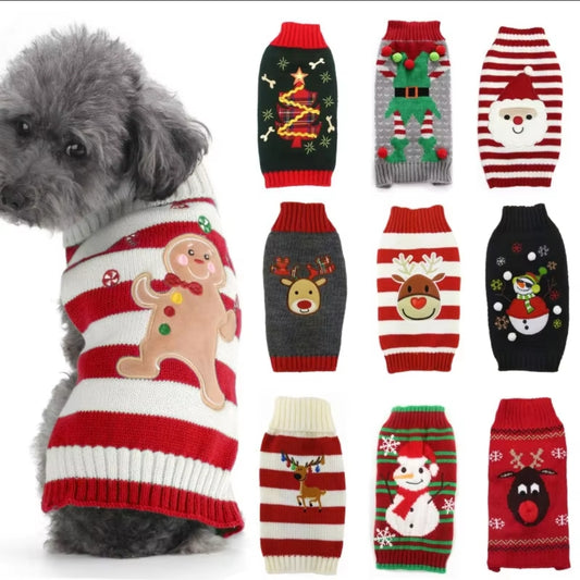 Dog Christmas Pull Over Jumper