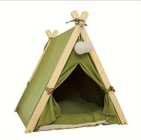 Indoor Pet Tent - Cat, Small Dog & Puppy