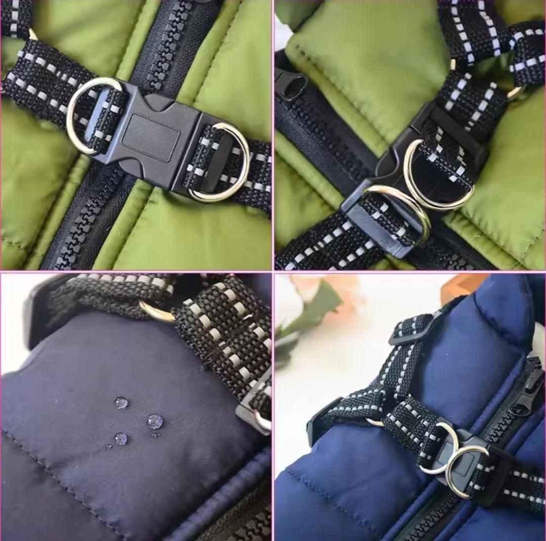 Sports Warm Dog Harness Coat