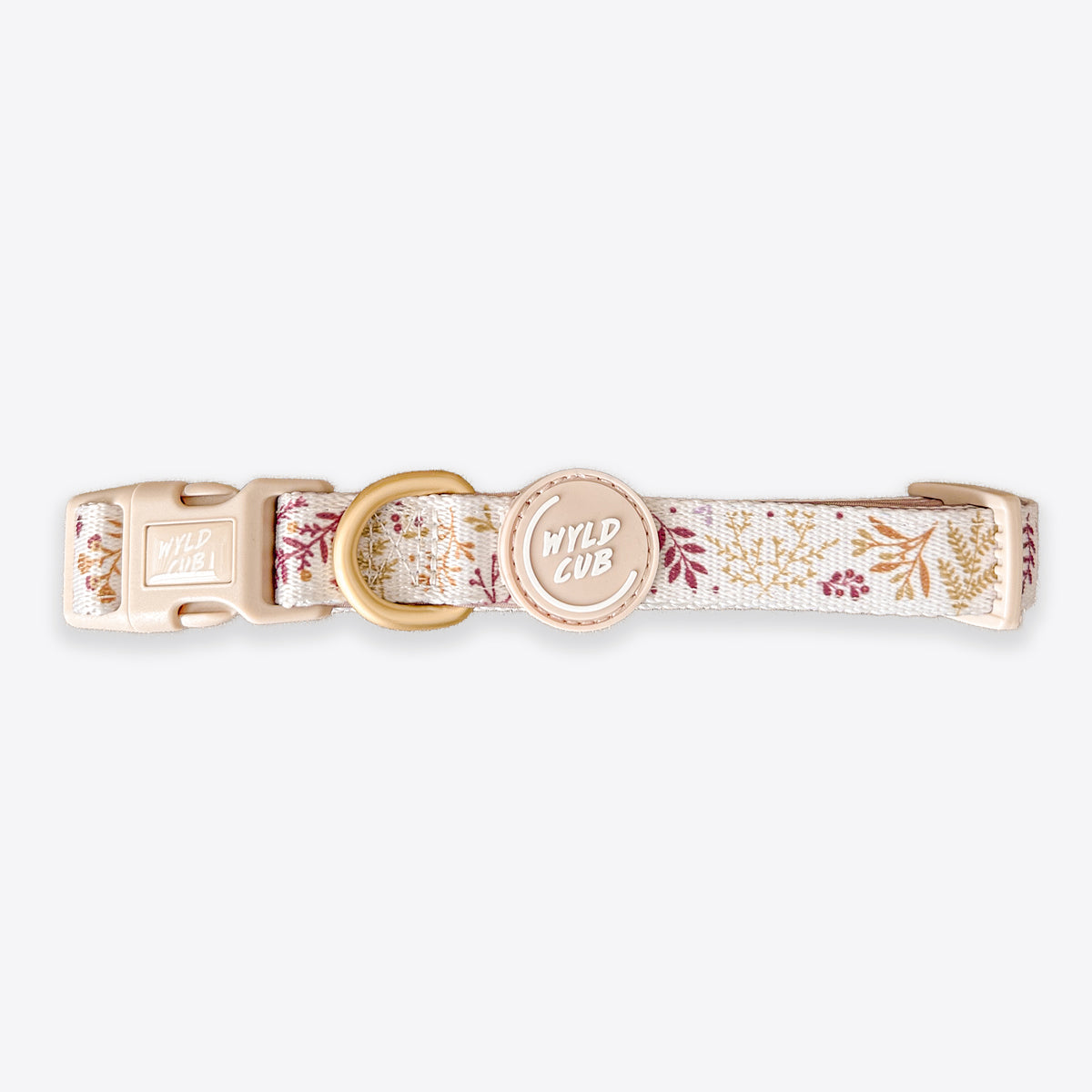 Wyld Cub - Adjustable Dog Collar: Chiswick Oyster