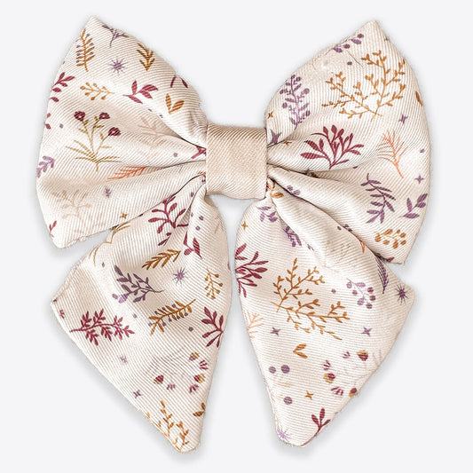 Wyld Cub - Dog Sailor Bow Tie: Chiswick Oyster