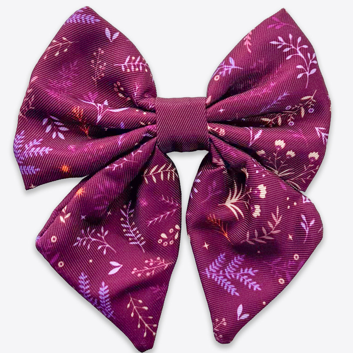 Wyld Cub - Dog Sailor Bow Tie: Chiswick Fig