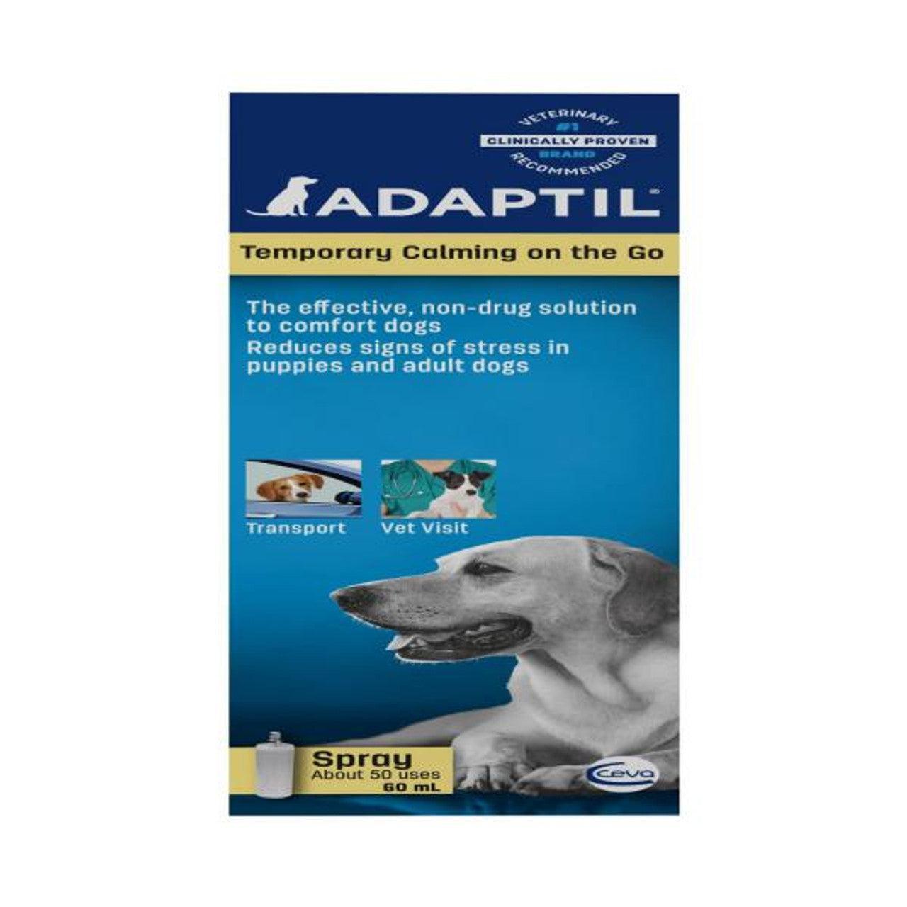 ADAPTIL TRANSPORT SPRAY 60ML - North East Pet Shop ADAPTIL