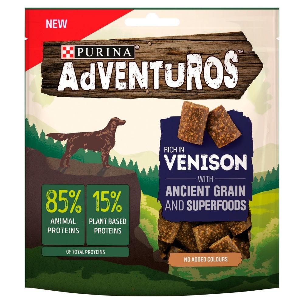 Adventuros Ancient Grains Venison 6x120g - North East Pet Shop Adventuros