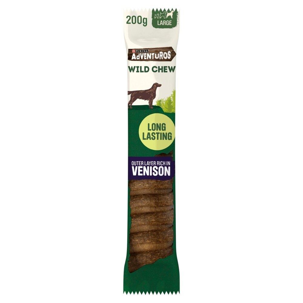 Adventuros Wild Chews Venison 200g (Medium) - North East Pet Shop Adventuros