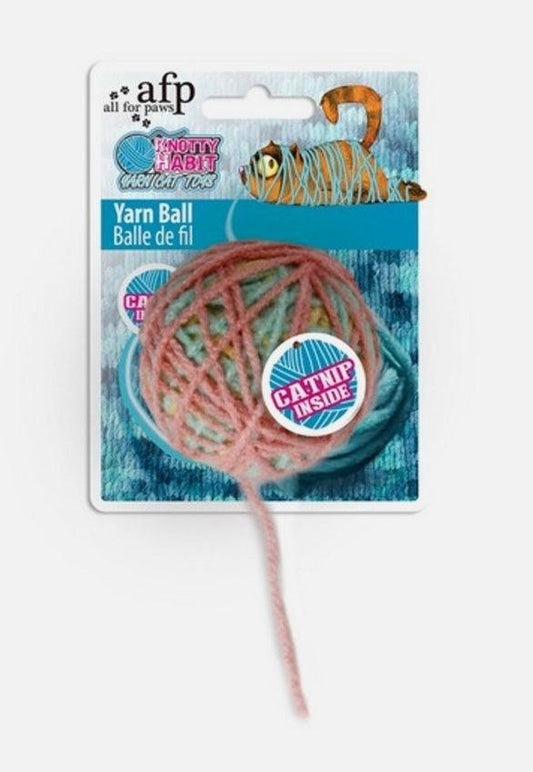 All For Paws Knotty Habit Yarn Ball - CLEARANCE - North East Pet Shop All For Paws