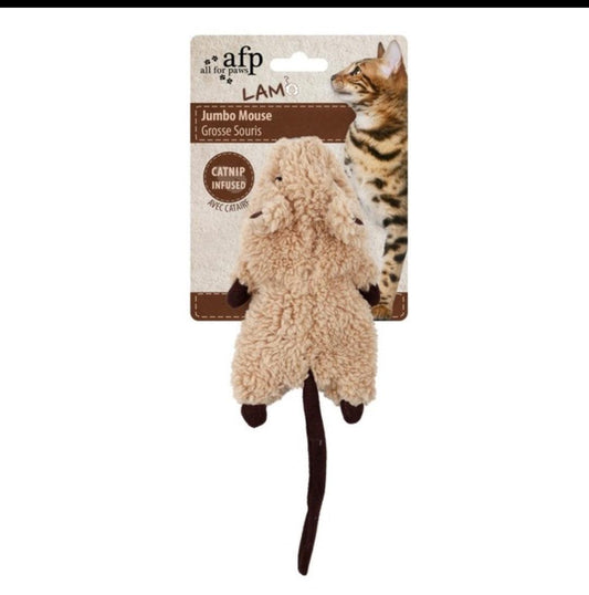 All For Paws Lamb Jumbo Crinkle Catnip Rodent - North East Pet Shop All For Paws
