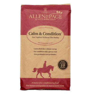 Allen & Page Calm & Condition 20kg - North East Pet Shop Allen & Page