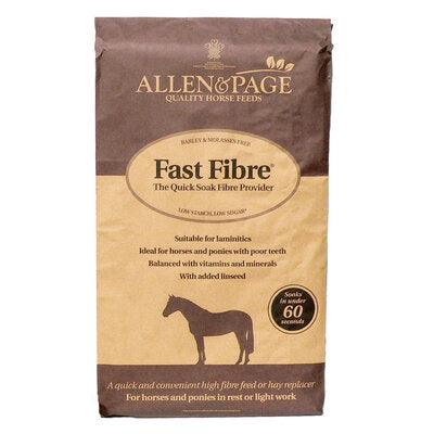 Allen & Page Fast Fibre 20kg - North East Pet Shop Allen & Page