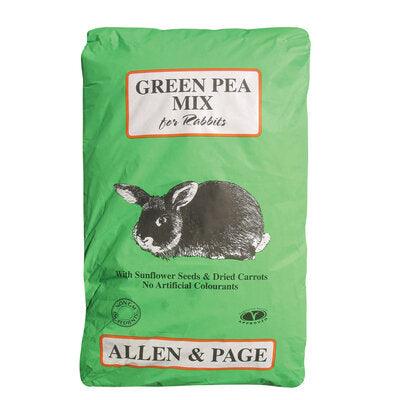 Allen & Page Green Pea Rabbit Mix - North East Pet Shop Allen & Page