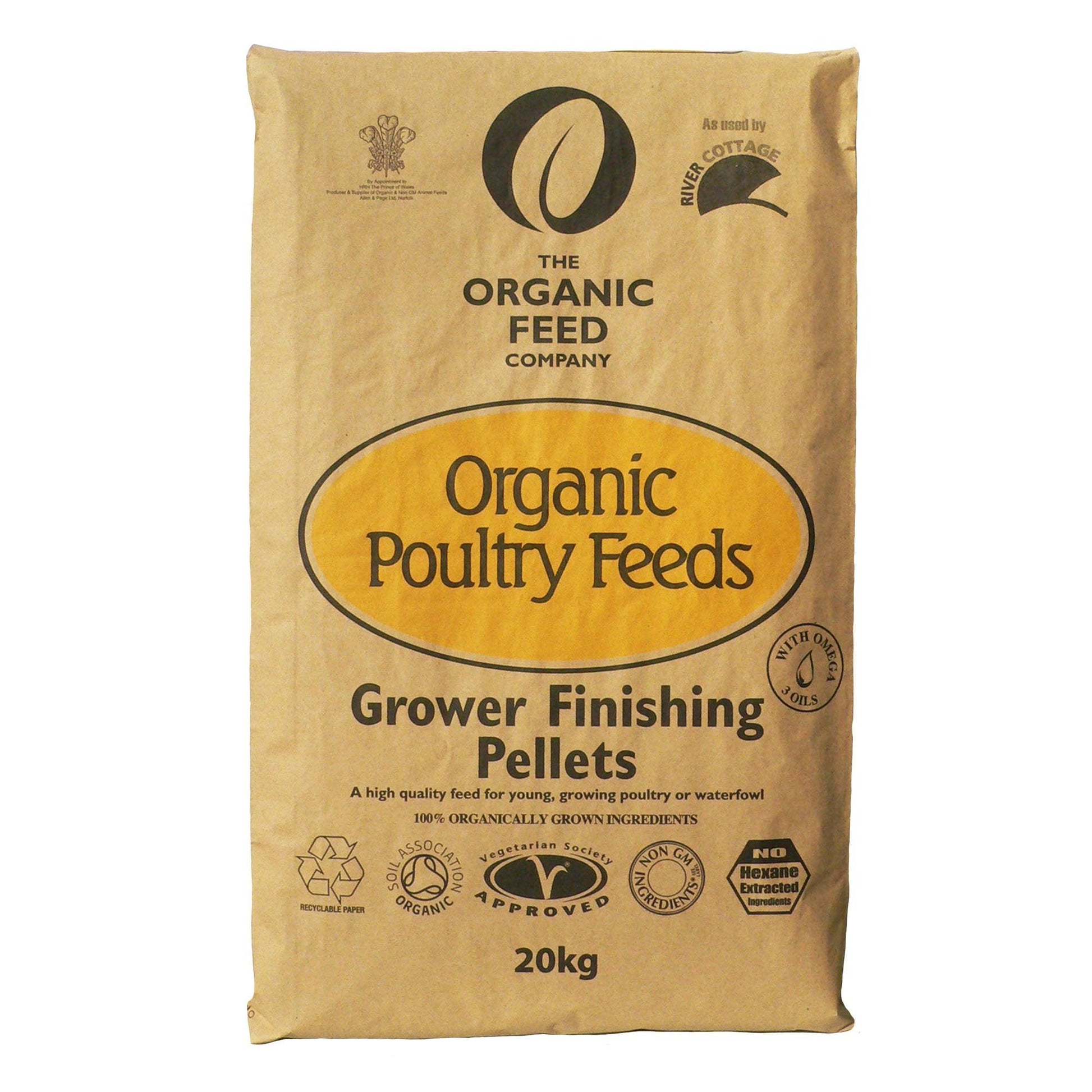 Allen & Page Organic Poultry Grow Finisher - North East Pet Shop Allen & Page