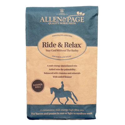 Allen & Page Ride & Relax 20kg - North East Pet Shop Allen & Page