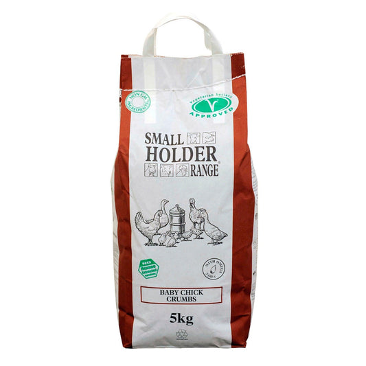 Allen & Page Small Holder Range Baby Chick Crumbs 5kg - North East Pet Shop Allen & Page