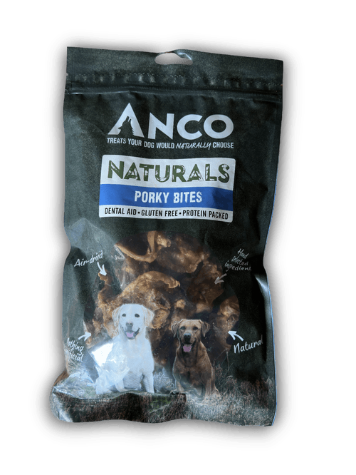 Anco Naturals Porky Bites 250g - North East Pet Shop Anco.