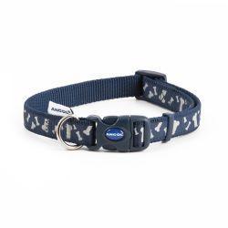 Ancol Collar & Lead Bone Blue - North East Pet Shop Ancol