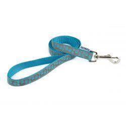 Ancol Collar & Lead Reflective Paw Blue - North East Pet Shop Ancol
