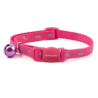 Ancol Kitten Collar Hi-Vis Pink - North East Pet Shop Ancol